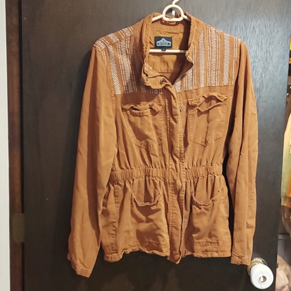 Angie Tan Jacket size Medium